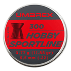Postones Umarex 5.5mm Hobby Sportline 300 U/ 0.77g (11.88gr) 3