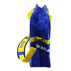 Bolso Mikasa Azul Amarillo 6 Balones Vóleibol V200w 3