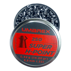 Postones 5.5mm Umarex Super H-point 250 Unid/0,92g(14.20gr) 1