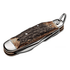 Navaja Boker Ciervo De Campamento 110182hh Alemana Color Marrón Claro 2