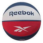 Pelota De Básquet Reebok Basquet Royal 3 Nº 7 Color Navy/red/white Para Competencia De Interior 1