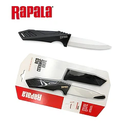 Cuchillo De Cerámica De 11,5 Cm Con Funda Rapala