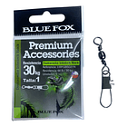 Destorcedor Interlock Blue Fox Pesca Gbisg01n 1 / 30 Kg 1