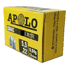 Postón Apolo Conic (caja Amarilla)  Cal .22/500 Unid
