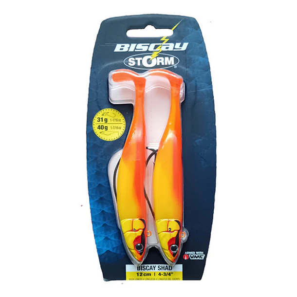 Señuelo Vinilo 360 Gt Biscay Shad 12cm - 40g Color Cca 