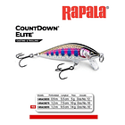 Señuelo Rapala Countdown Elite 5g 55mm Color Gdrb 4