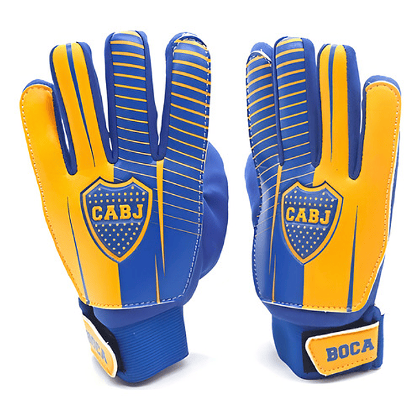 Guantes Arquero Boca Juniors Drb Niños Licenciado Color Azul Talla 6 