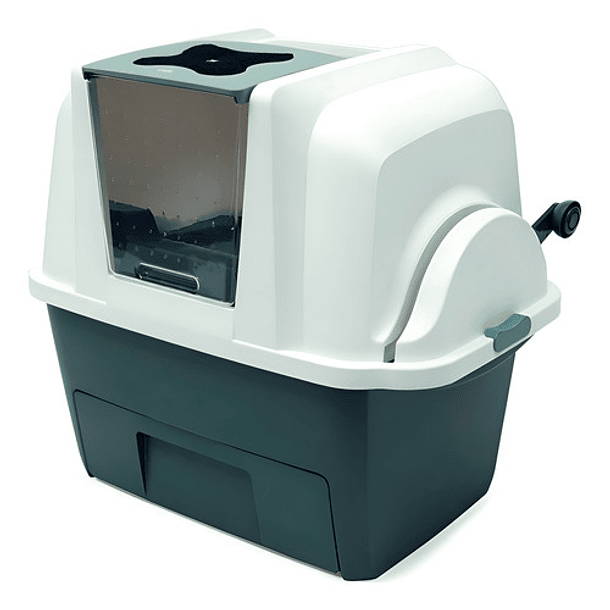 Baño Catit Con Cubierta Para Gatos Smartsift Color Blanco 
