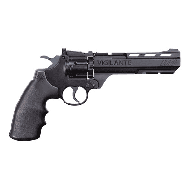 Revólver Aire Comprimido Crosman Vigilante Ccp8b2 Calibre 4.5 mm 465 ft/s Co2 Negro 