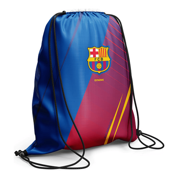 Morral Lic. Barcelona Estadios Drb Azul / Rojo 