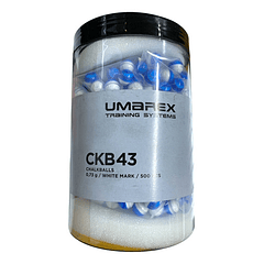 Municion Traumatica T4e Cal .43 De Tiza 250 Unidades Umarex