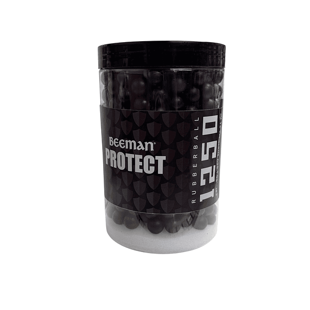 BALIN DE GOMA BEEMAN PISTOLA BP50 12.7 MM 500 UNID 4