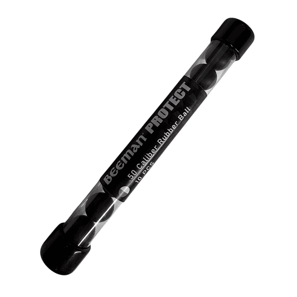 BALIN DE GOMA BEEMAN PISTOLA BP50 12.7 MM 10 UNID 4