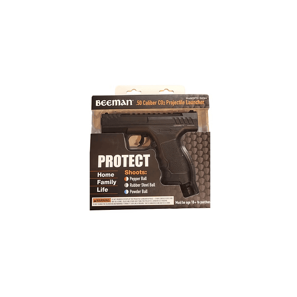PISTOLA TRAUMÁTICA BEEMAN BP .50 CO2 4