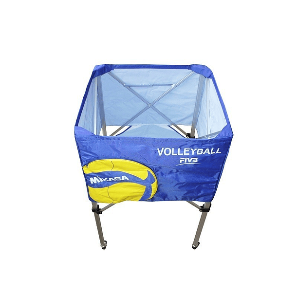 Carro Portabalones Vóleibol Azul Mikasa Ac-Bc200W 4