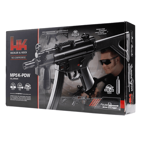 Subfusil HK MP5 K-PDW  modelo 5.8159 4
