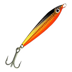 Señuelo Diamond Jig 24 Gr Naranja Dorado Negro M173