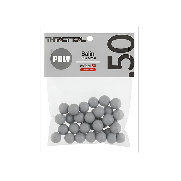 balín traumático TH Tactical Poly calibre .50 de 25 unidades 
