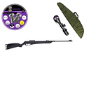 Kit Rifle Crosman Shockwave 5.5mm+mira 4x32+funda+postones 1