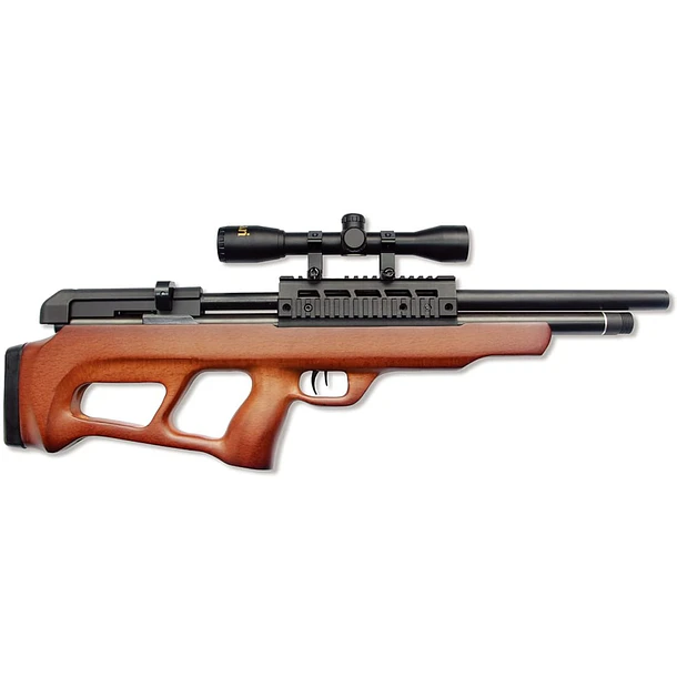 Kit Rifle Pcp Beeman Commodore 5.5mm 1358 + Mira 3-9x40AOIR 1