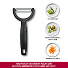 Pelador Ypso Negro de Victorinox (Modelo 6.0963.3) 2