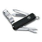 Navaja Nail Clip 580 bolsillo multifuncional 0.6463.3 Negro 1
