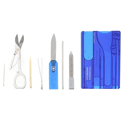 Victorinox SwissCard Classic azul Transparente 0.7122.T2