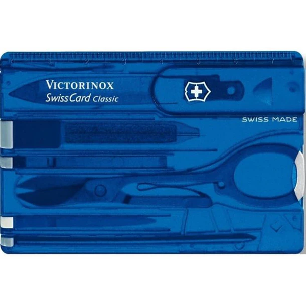 Victorinox SwissCard Classic azul Transparente 0.7122.T2 3