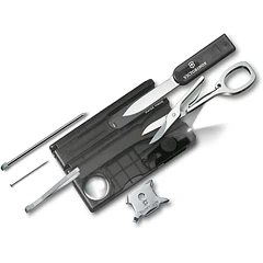 Victorinox Swisscard Lite Negro Transparente 0.7333.T3