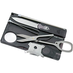 Victorinox Swisscard Lite Negro Transparente 0.7333.T3