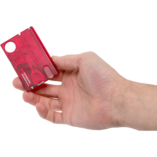 Victorinox Swisscard NailCare Rojo Transparente 0.7240.T 2