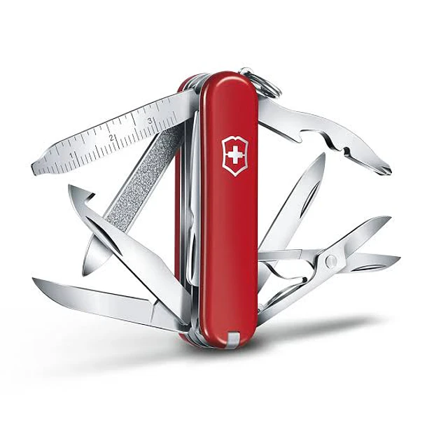 Navaja victorinox mini champ 0.6385 color Rojo 1