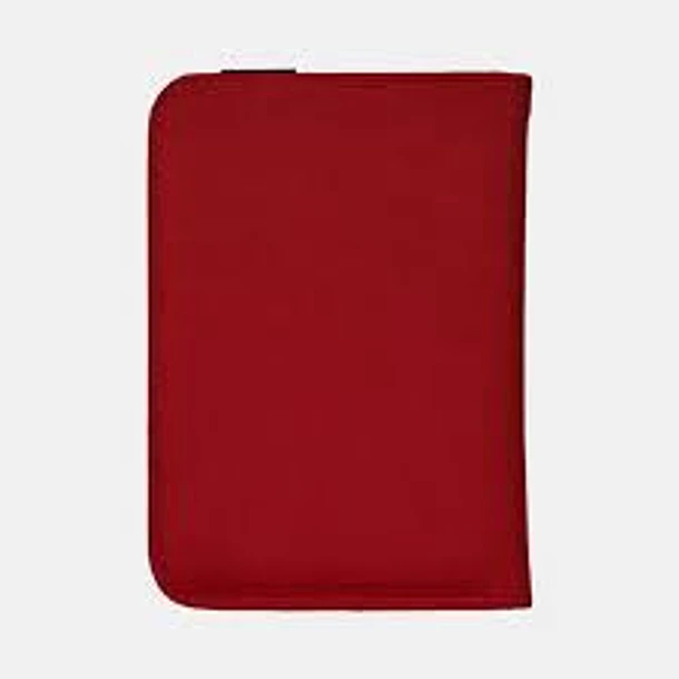 Porta Pasaporte Victorinox Negro 14x10cm Rojo 2