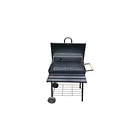 Parrilla de Acero con Tapa y Ruedas BBQ Time 1