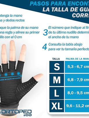 Guantes de Artritis con antideslizante DMORE 