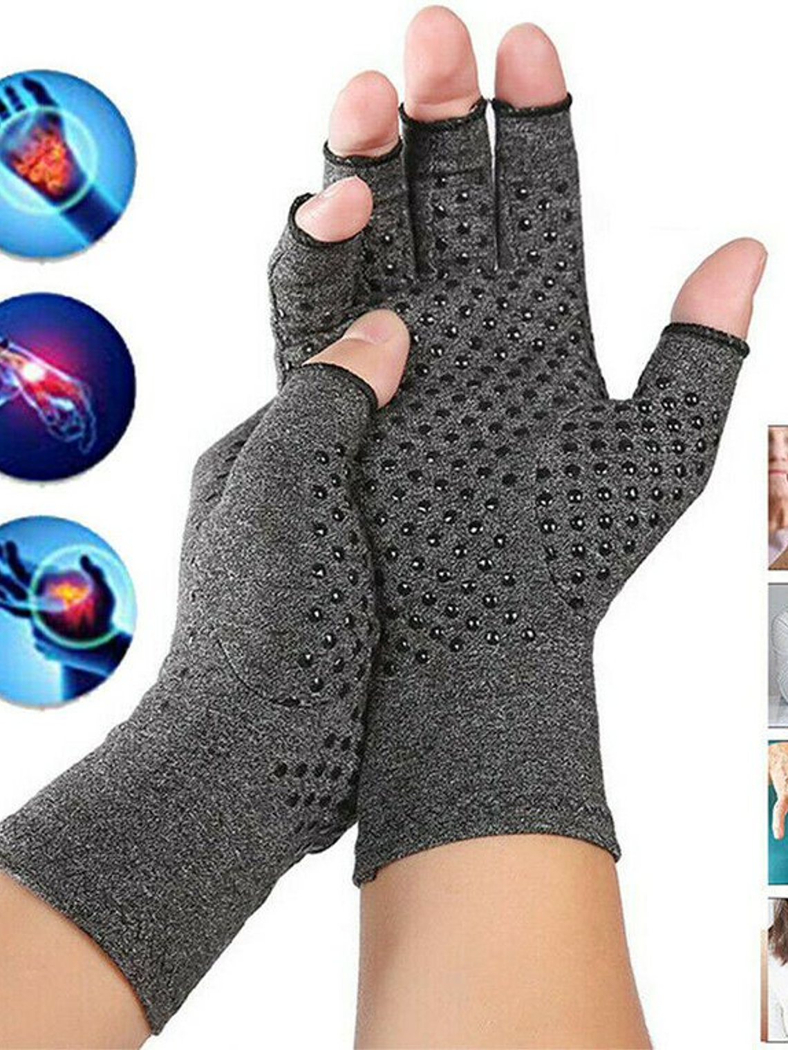 Guantes de Artritis con antideslizante DMORE  3