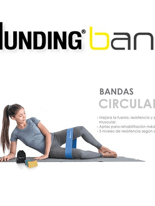 BANDA ELASTICA CIRCULAR MIX 5 COLORES