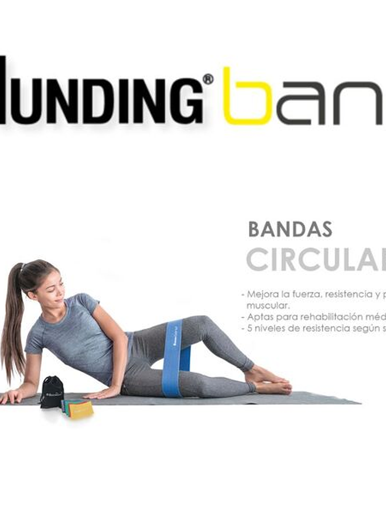 BANDA ELASTICA CIRCULAR MIX 5 COLORES 2