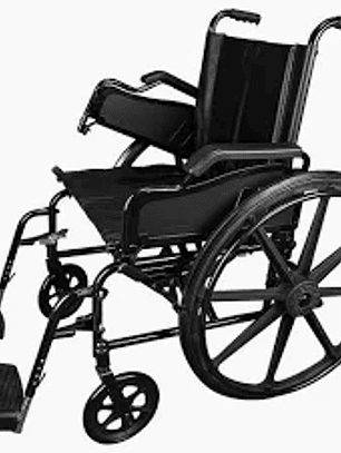 SILLA DE RUEDA BRAZO ABATIBLE