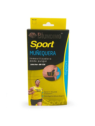 MUÑEQUERA INMOVILIZADORA DEDO PULGAR SPORT