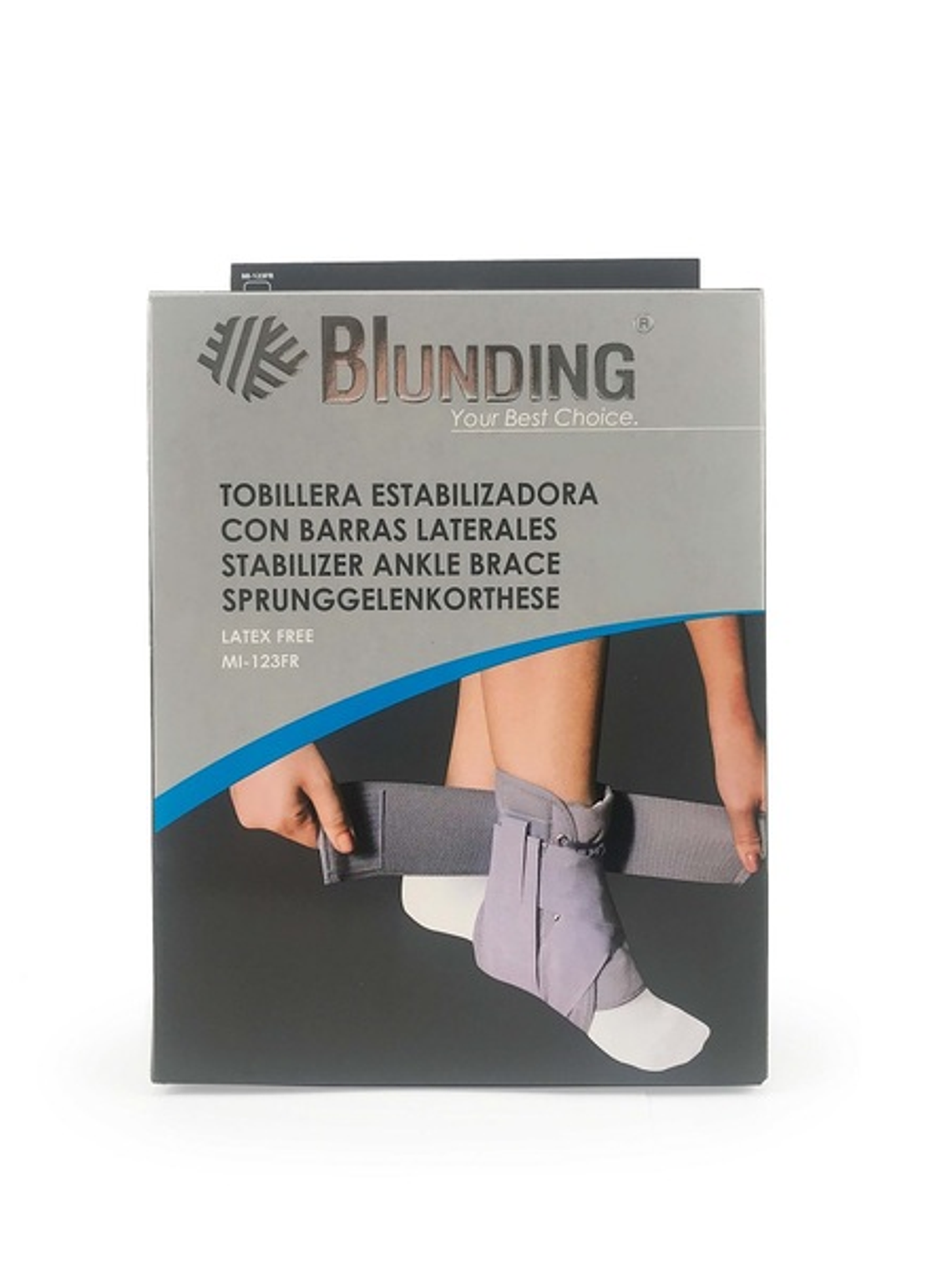 TOBILLERA ESTABILIZADORA CON BARRAS LATERALES 2