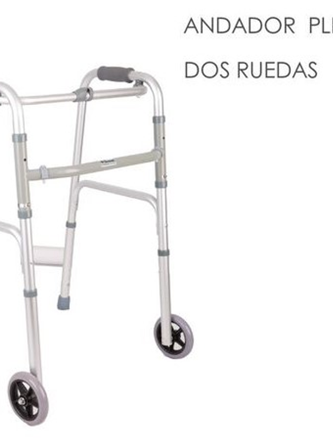 ANDADOR PLEGABLE DOS RUEDAS 1