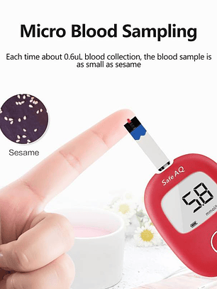 Tiras Reactivas SINOCARE Safe AQ 50 uni