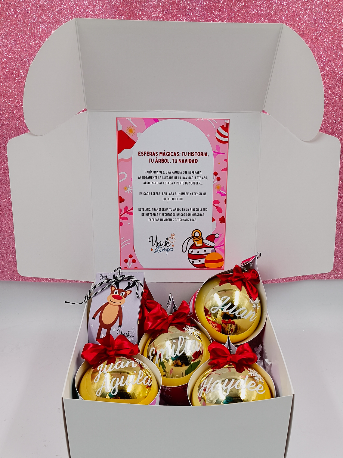 Esferas navideñas Personalizadas 2