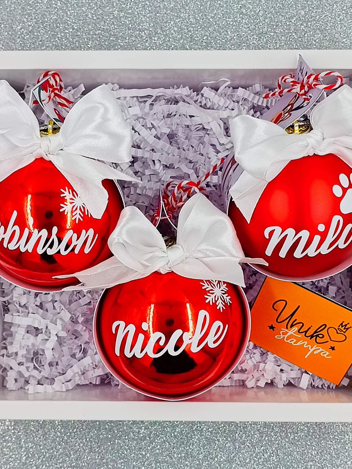 Esferas navideñas Personalizadas 5