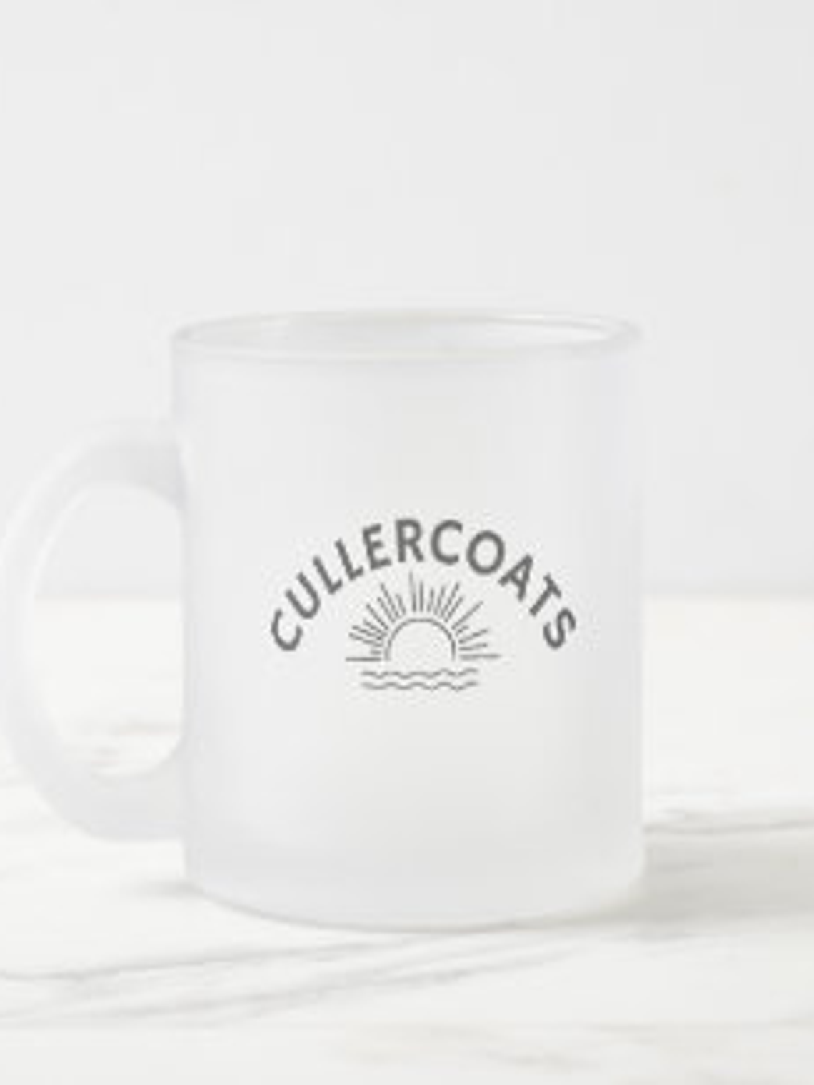 Taza vidrio empavonado  1