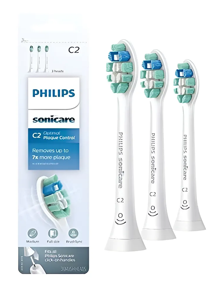 Repuesto de Cabezales Philips Sonicare C2 Optimal (X3) HX9023/65 1