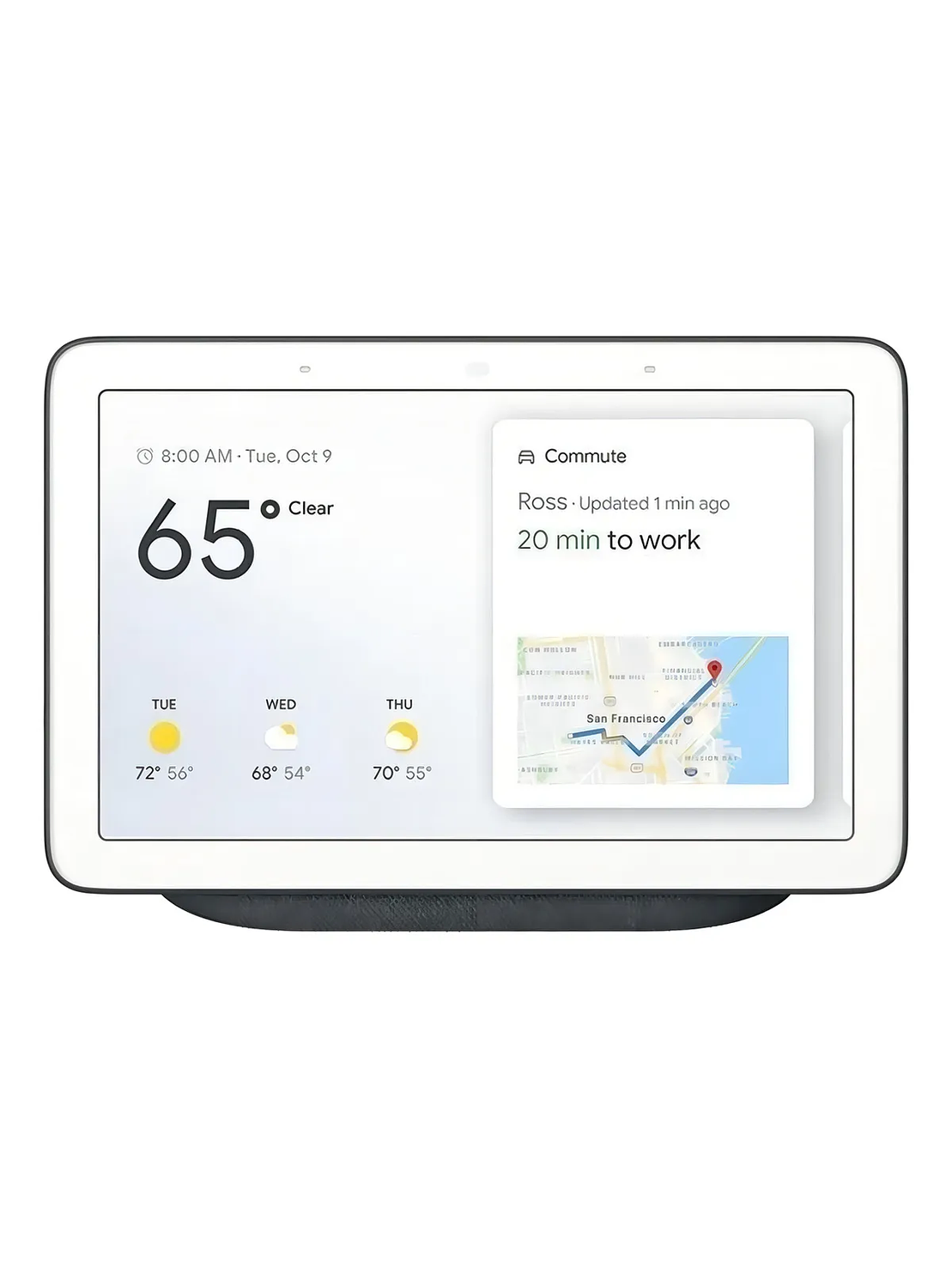 Google Nest Hub 7'' - 2da Gen Color Carbón (charcoal) 2