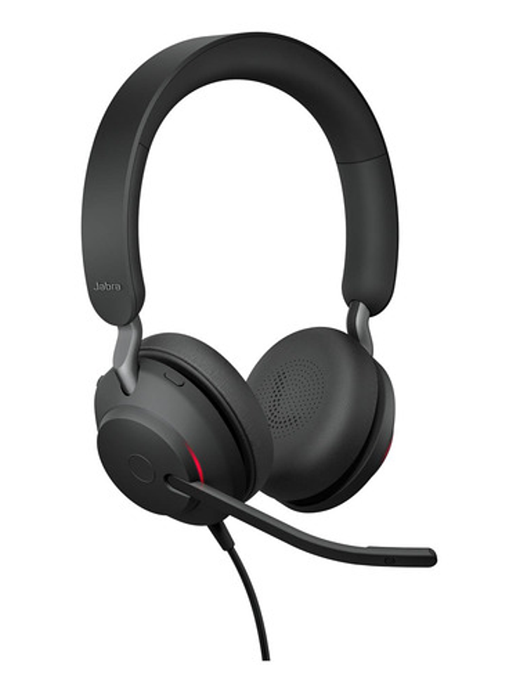 Audífonos Jabra Evolve2 40 SE UC (USB-C) con Cancelación de Ruido 1