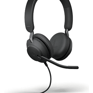 Audífonos Jabra Evolve2 40 SE UC (USB-C) con Cancelación de Ruido